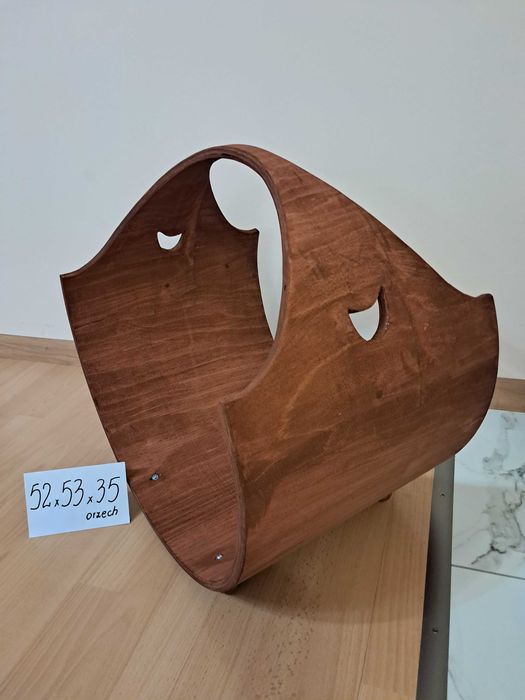 Pojemnik,koszyk na drewno do kominka