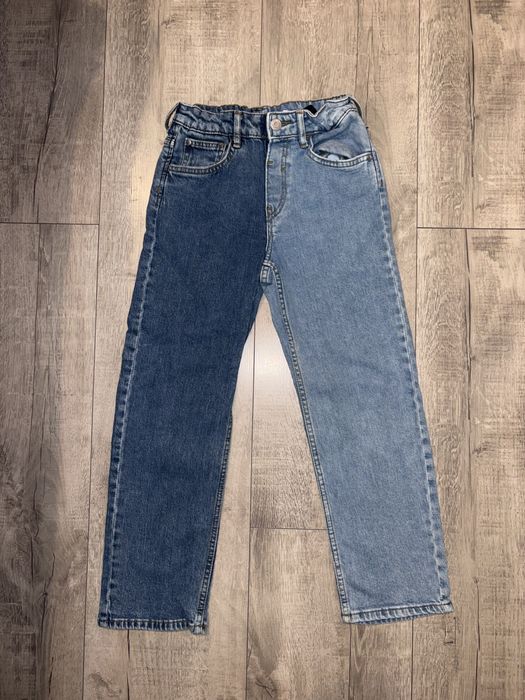H&M Spodnie jeansy loose fit 128 dziewczęce