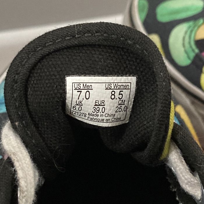 Vansy buty wielokolorowe