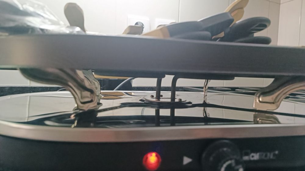 Raclette grill como novo