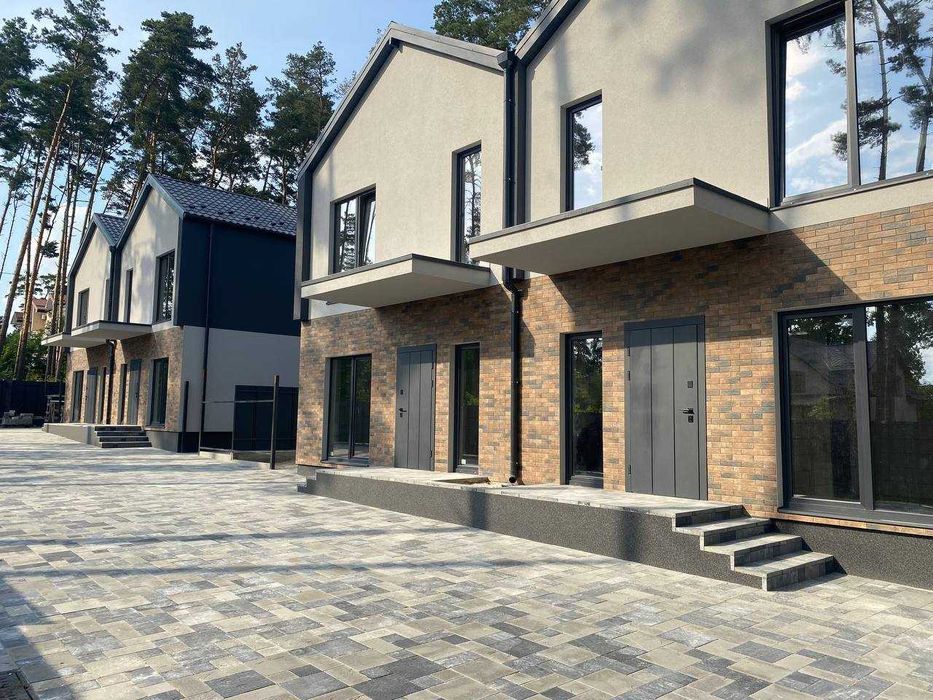 Лісова Буча. Дуплекс з газом. Площа 115 кв.м, ділянка 2 сотки