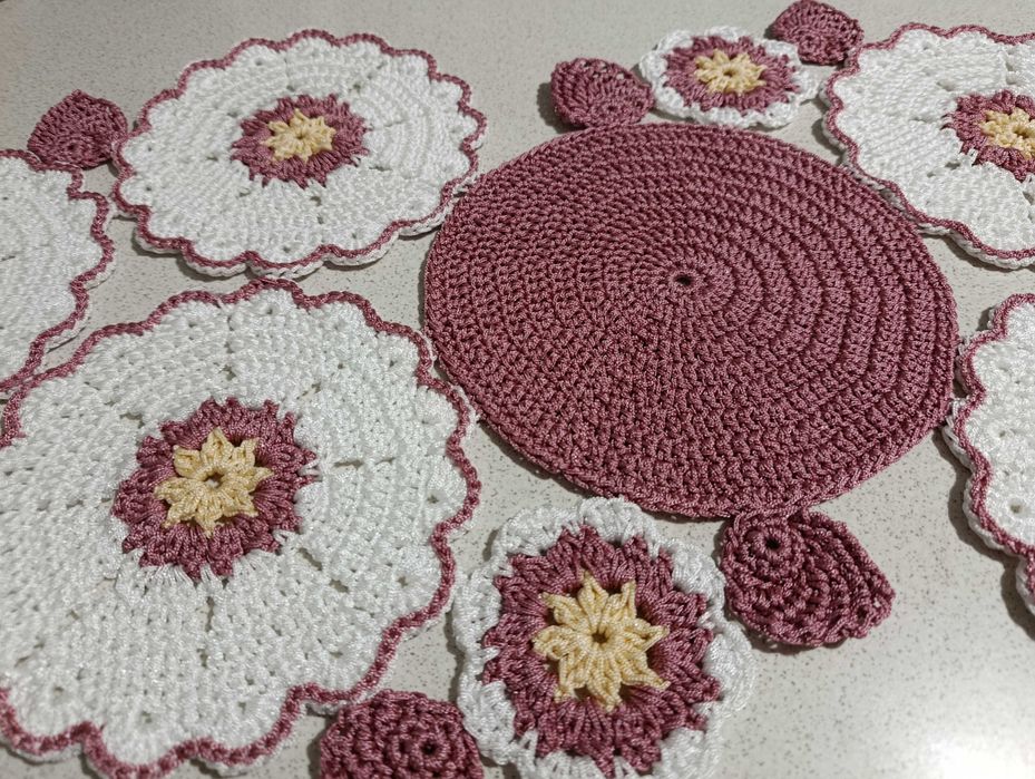 Piękny bieżnik ze sznurka poliestrowego 2mm