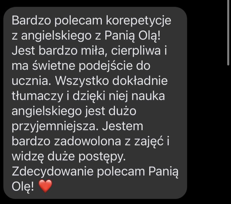 Korepetycje Język angielski zajęcia online + Native Speaker j.polskiego dla obcokrajowców