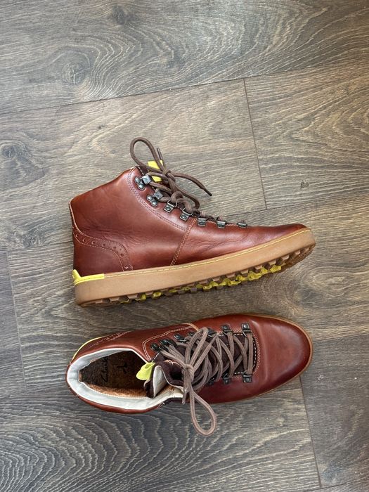 Шкіряні чоловічі черевики Clarks, коричневі, 45-46 (устілка 30,5 см)