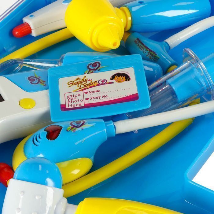 Zestaw Lekarza w Walizce Mały Doktor Światła niebieski