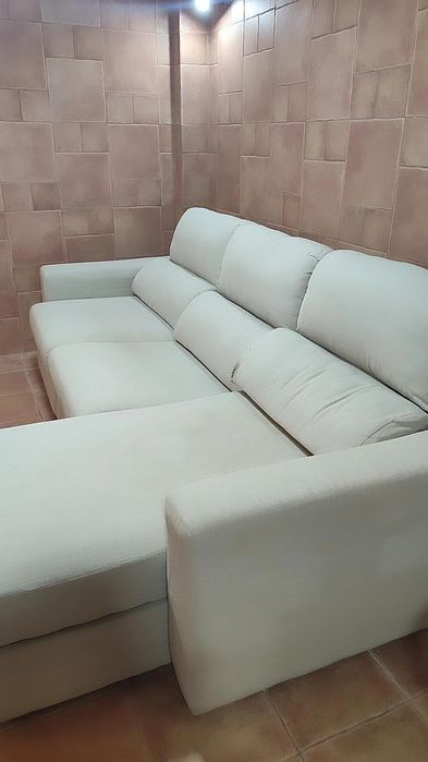 Sofá IKEA usado bege