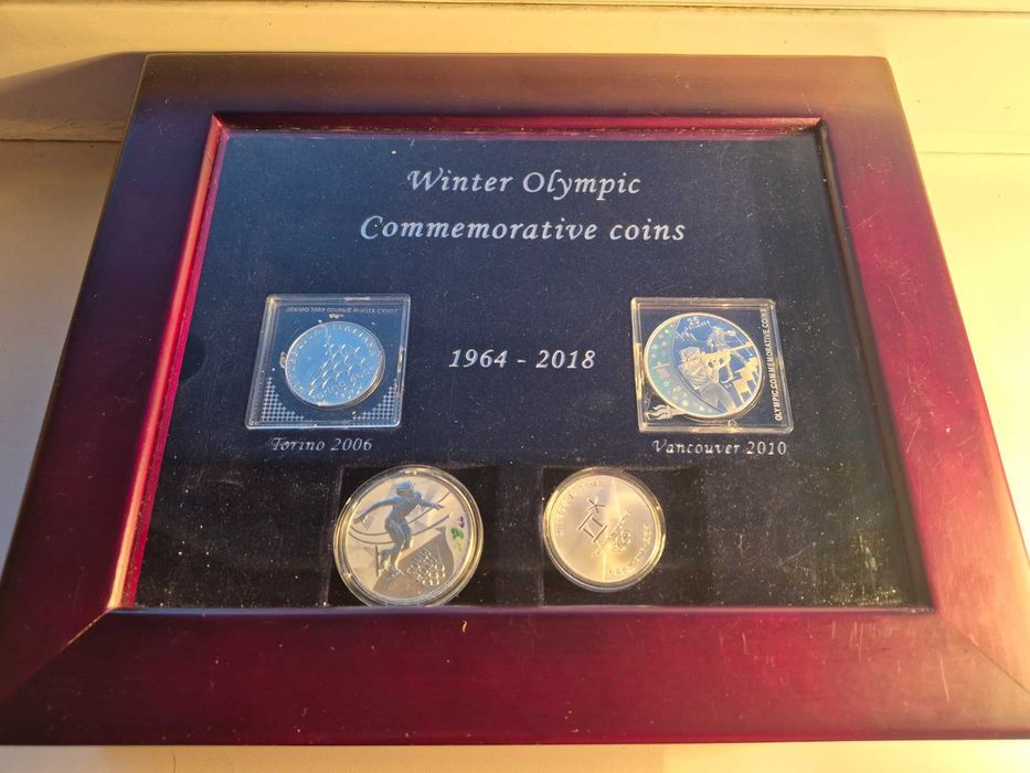 Zestaw 13 monet okolicznościowych ZIMOWE IGRZYSKA OL. (1964–2018)