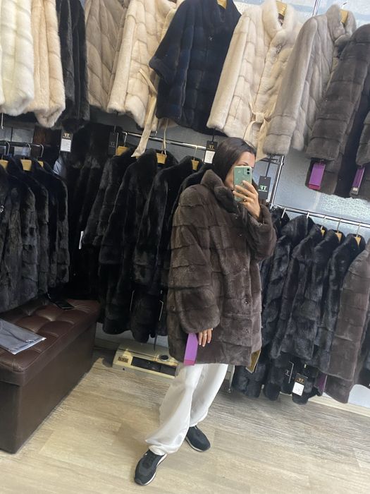 Норковая шуба