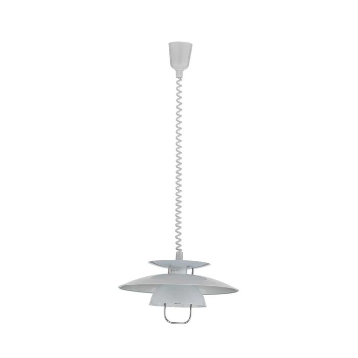Lampa wisząca Lindby Nadia, biała