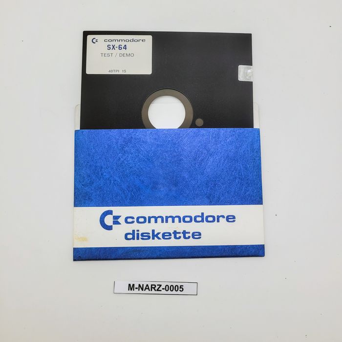 Dyskietka Test / Demo Commodore SX-64