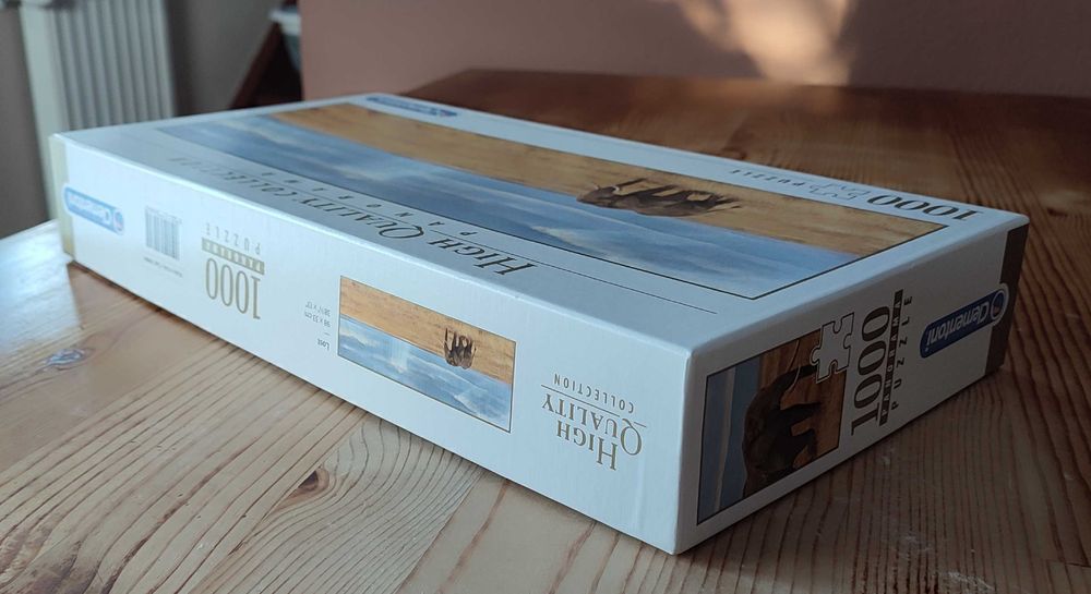 Puzzle Clementoni 1000 elementów Panorama Słoń Afryka Lost #7