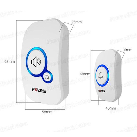 Безпровідний дверний дзвінок – сучасний дизайн, просте підключення!