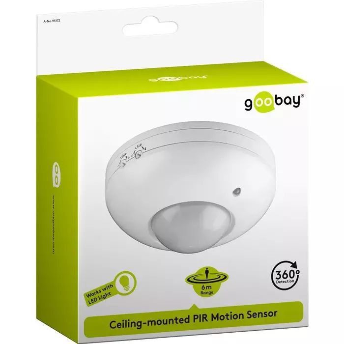 Led светильник с датчиком движения 360°