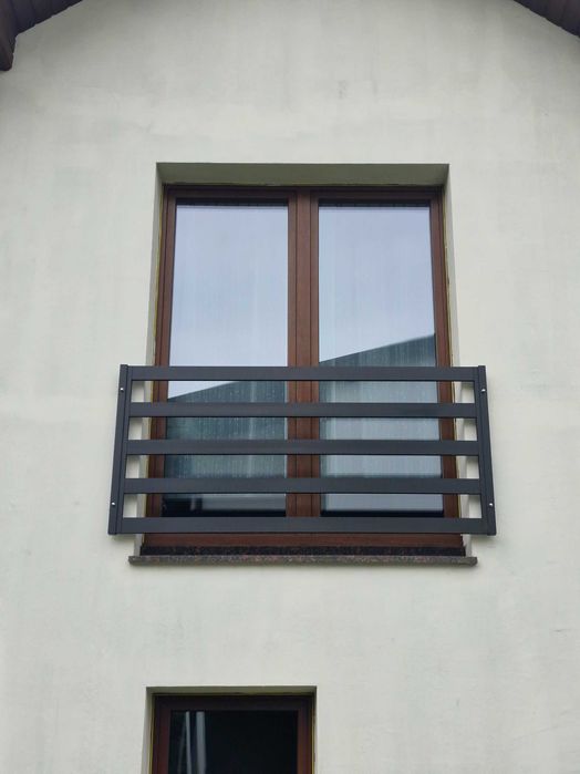PROMOCJA!!! Balustrady panelowe na balkon francuski