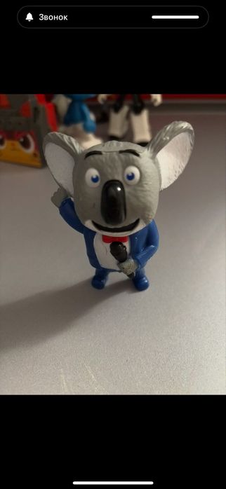 Ігрові фігурки (Ембер, Хелі (Робокар Полі), коала Бастер Мун, смурфіки