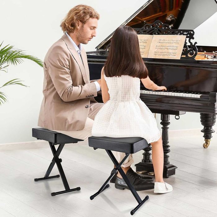 Nowa ławka / pianino / keyboard / do fortepianu / stołek / składany / W693!