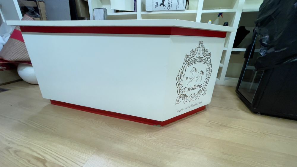 Balcao em mdf branco