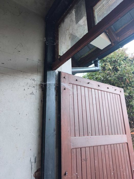 Brama Garażowa z drewna