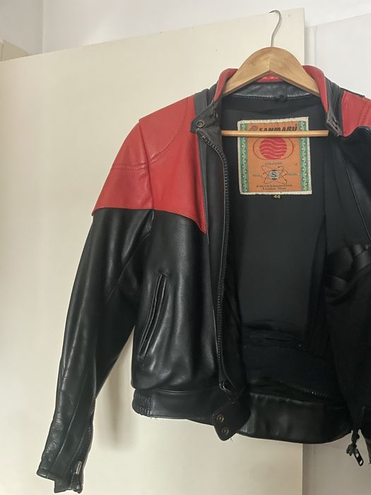 Sanmaru leather jacket • moto jacket
