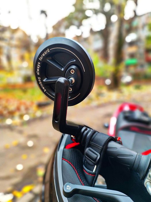 Зеркала на мото в руль