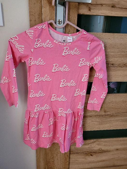 Sukienka barbie h&m różowa