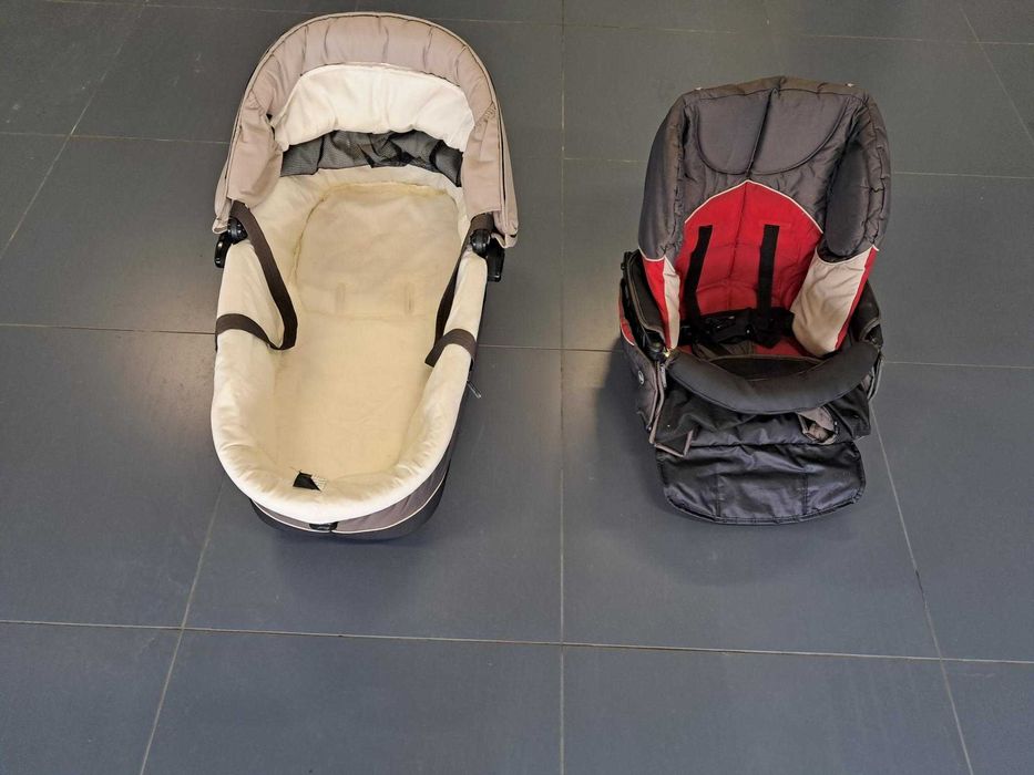 Trio de carrinho Bebecar