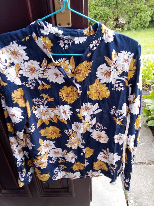Bluzka damska w kwiaty r M/L