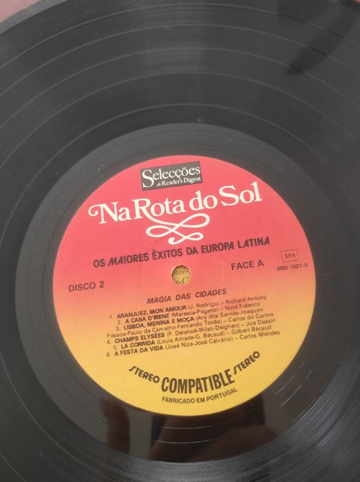 Disco Vinil Magia das Cidades JULIO IGLESIAS