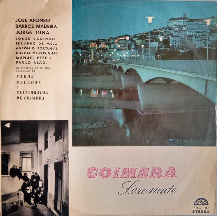 José Afonso, Barros Madeira, etc. - - - - - Coimbra Serenade	- - - 	LP