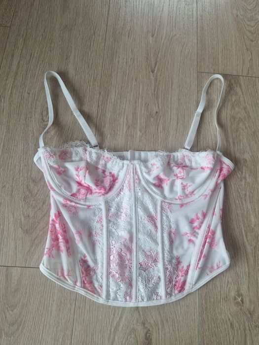 Top gorset stanik biustonosz basic S/M