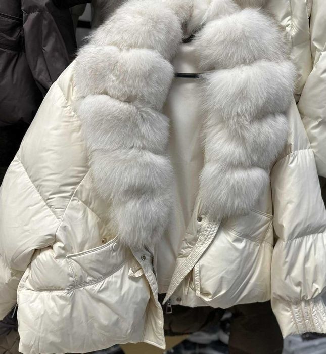 Kurtka zimowa z lisem premium