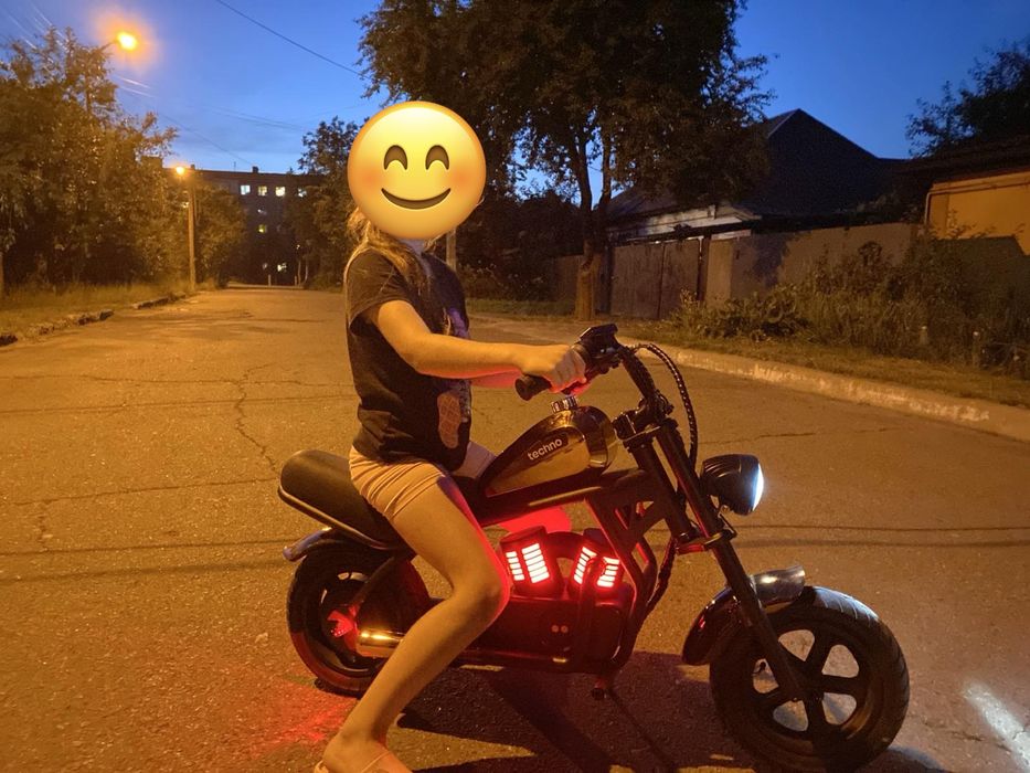 Електромотоцикл дитячий Techno ES-60
