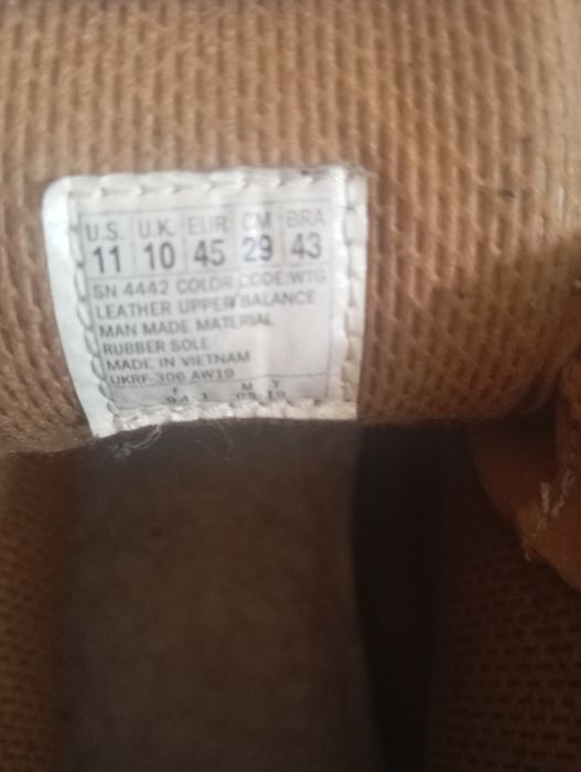 Ботинки мужские нубук