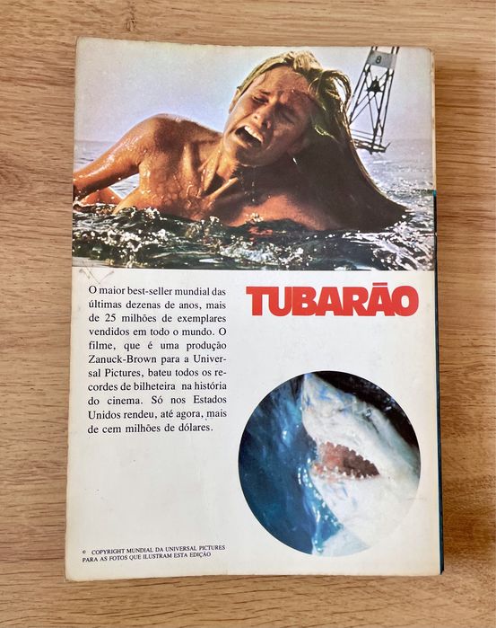 Livro: "Tubarão" de Peter Benchley