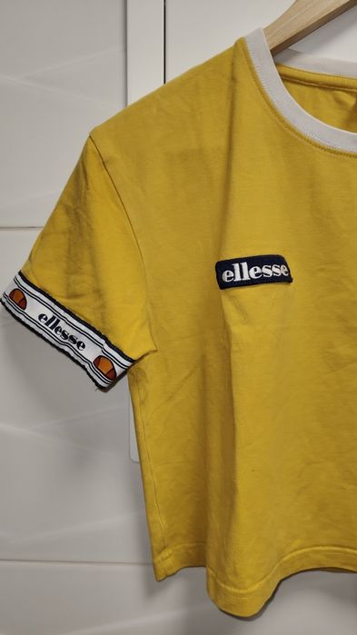 T-shirt Ellesse r. 8 / 36 / S żółta krótka