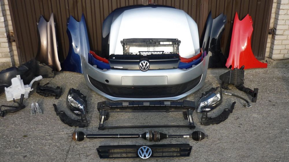 maska zderzak błotnik lampa h7 xenon halogen pas belka vw polo 6r 2008-2017
