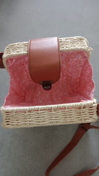 Torebka damska wiklinowa