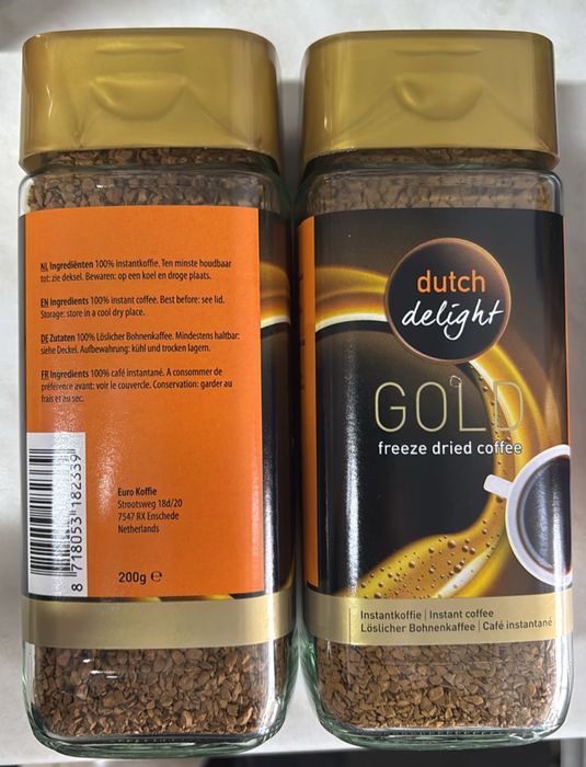 Кава розчинна Tchibo Eduscho Nescafe Delux Kanzler Alcafe