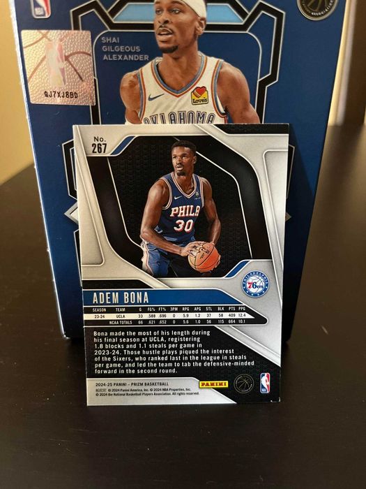 Adem Bona RC Rookie Prizm NBA 2024-25 Philadelphia 76ers