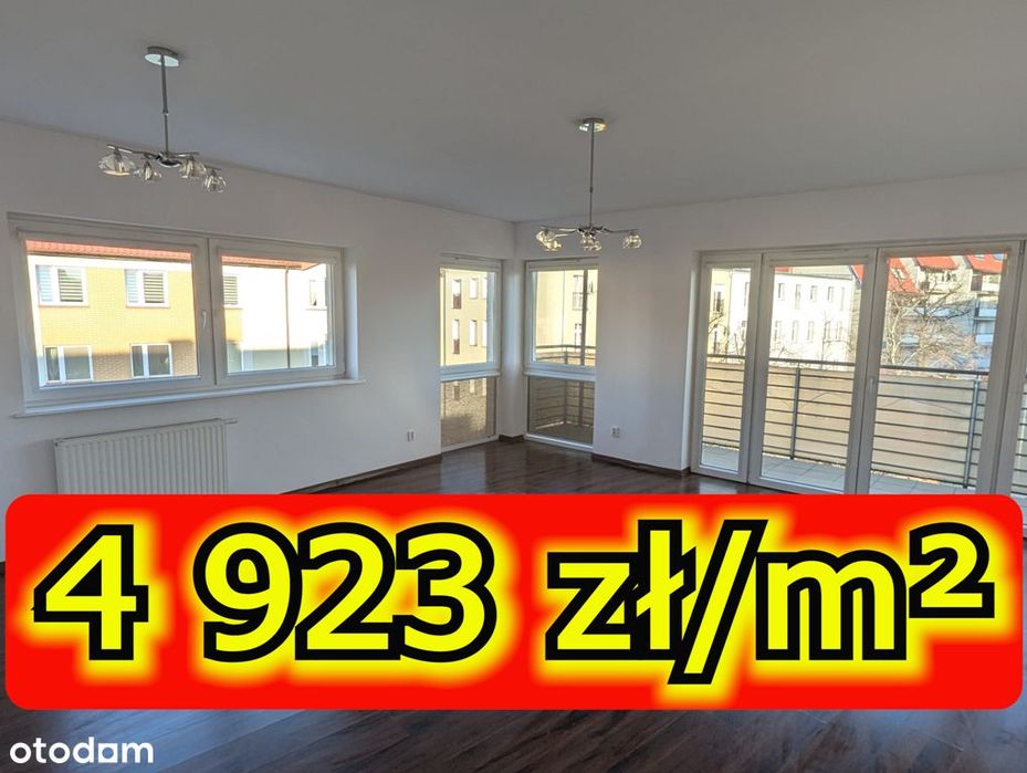 Centrum Stargardu 4P-130 m² | Garaż | 2 Balkony | Poddasze 30 m² |