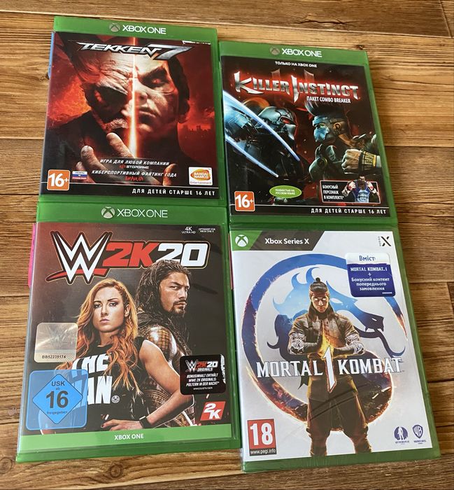 Xbox One/Series X: Deadpool, PES 2021, FORZA, Tekken, Mortal Kombat.