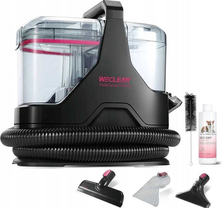 Odkurzacz Piorący 600W – Pranie Dywanów i Tapicerki na Mokro