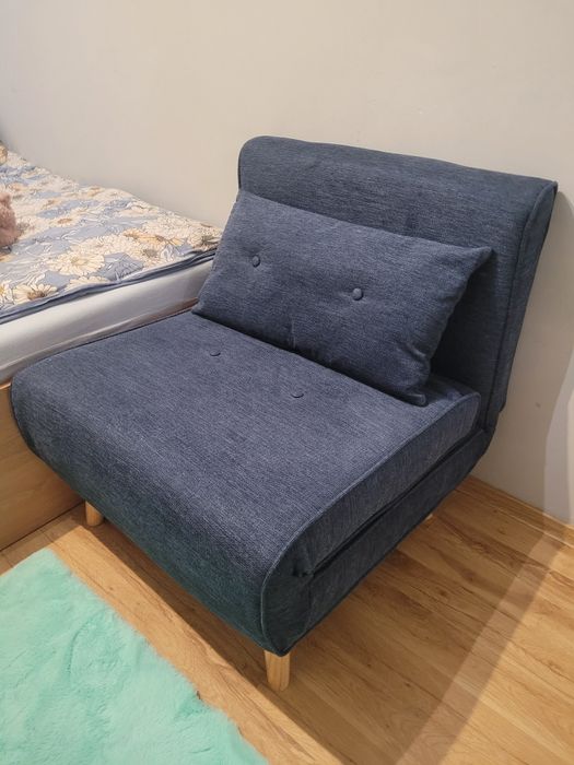 Fotel rozkładany łóżko