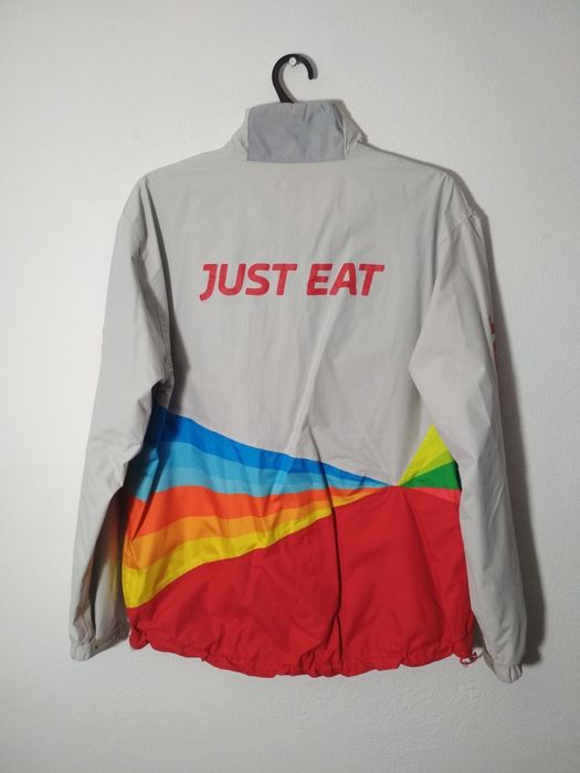 Just Eat wiatrówka lekka kurtka streetwear M