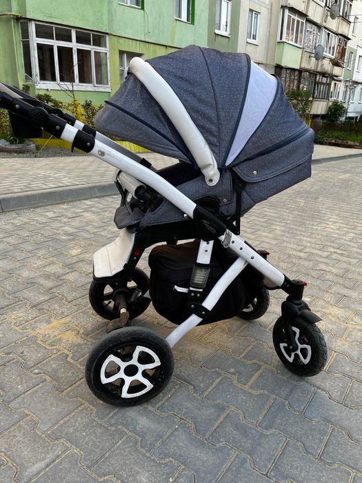 Коляска Adamex Pajero 2 в 1, Адамекс Паджеро люлька прогулка