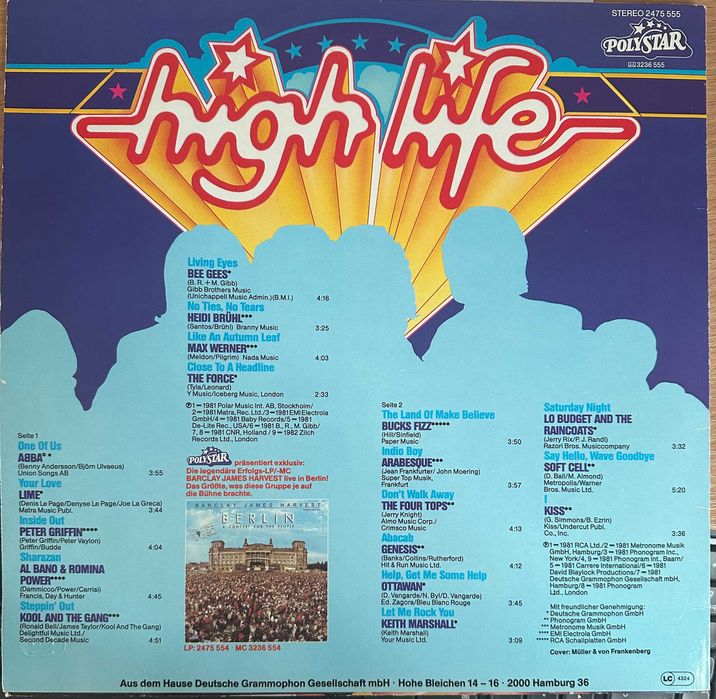 High Life'82 Winyl LP
