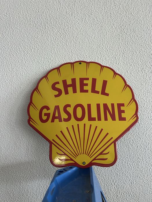 Chapa SHELL esmaltada
