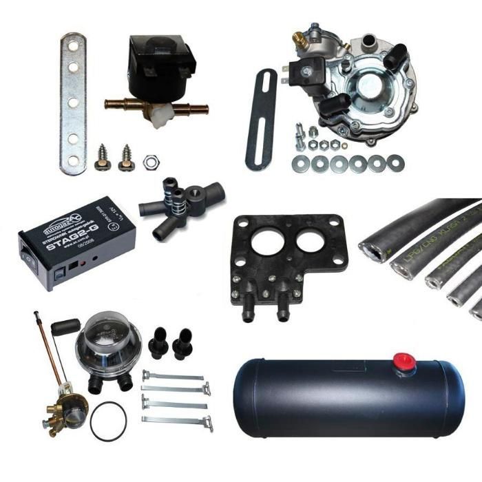 ПОЛНЫЙ НОВЫЙ Комплект ГБО 2 поколения Tomasetto