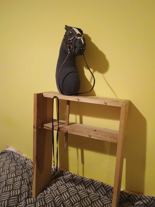 Stajnia, stojak dla hobby horse