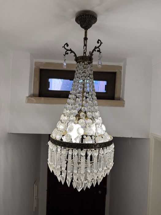 Lustres antigos de cristal